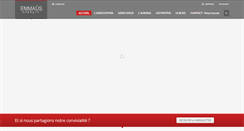 Desktop Screenshot of emmaus-herault.org